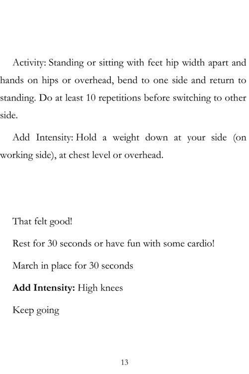 WORKOUT MOVES Try the 10-Minute Home Workout and Boost Your Activity Level Strength Training Book - photo 13