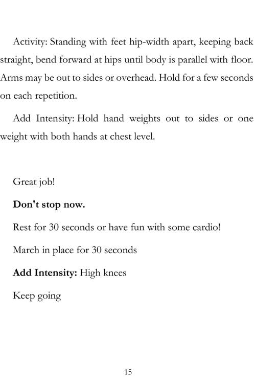 WORKOUT MOVES Try the 10-Minute Home Workout and Boost Your Activity Level Strength Training Book - photo 15