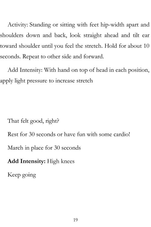 WORKOUT MOVES Try the 10-Minute Home Workout and Boost Your Activity Level Strength Training Book - photo 19