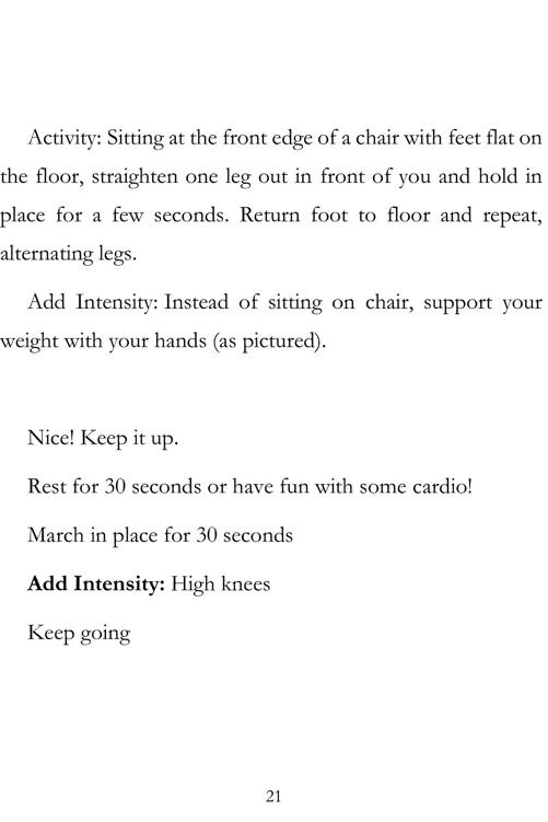 WORKOUT MOVES Try the 10-Minute Home Workout and Boost Your Activity Level Strength Training Book - photo 21