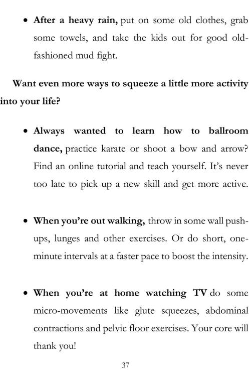 WORKOUT MOVES Try the 10-Minute Home Workout and Boost Your Activity Level Strength Training Book - photo 37