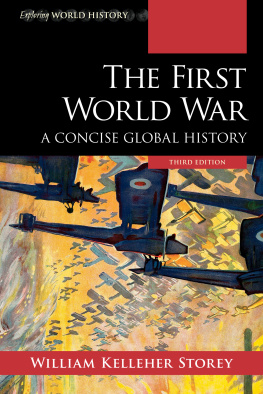 Storey William Kelleher The First World War