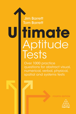 Jim Barrett - Ultimate Aptitude Tests