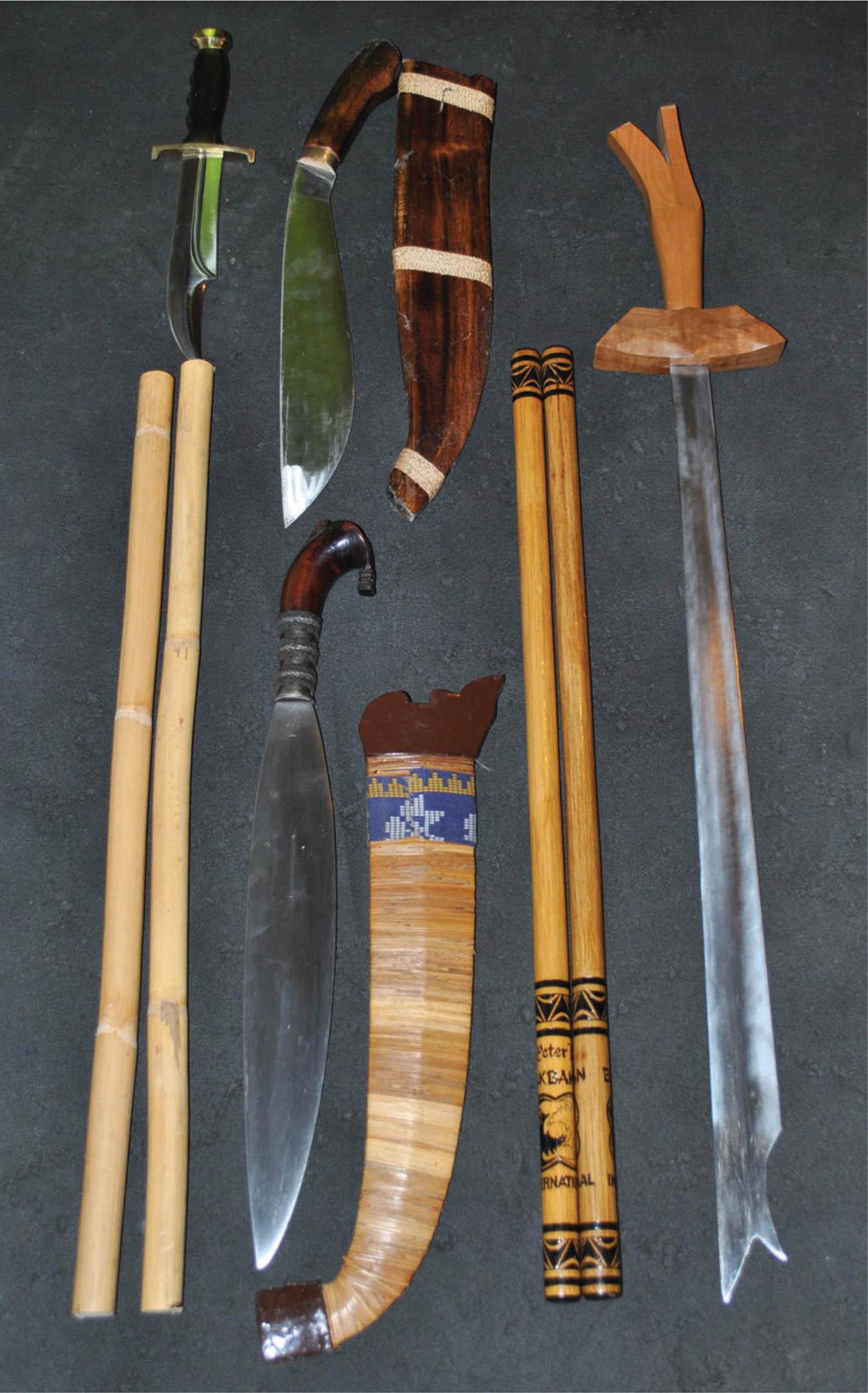 A range of weapons used in the Filipino martial arts FILIPINO MARTIAL ARTS - photo 1