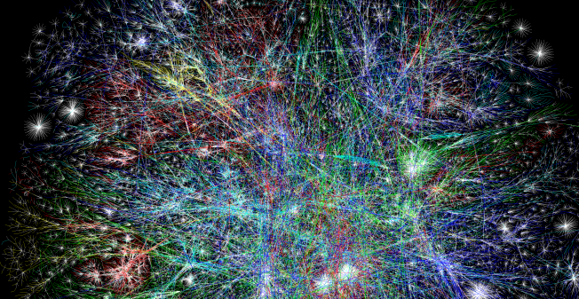 Figure 1-1 Barrett Lyon The Opte Project Mapping the Internet 2003 Note - photo 2