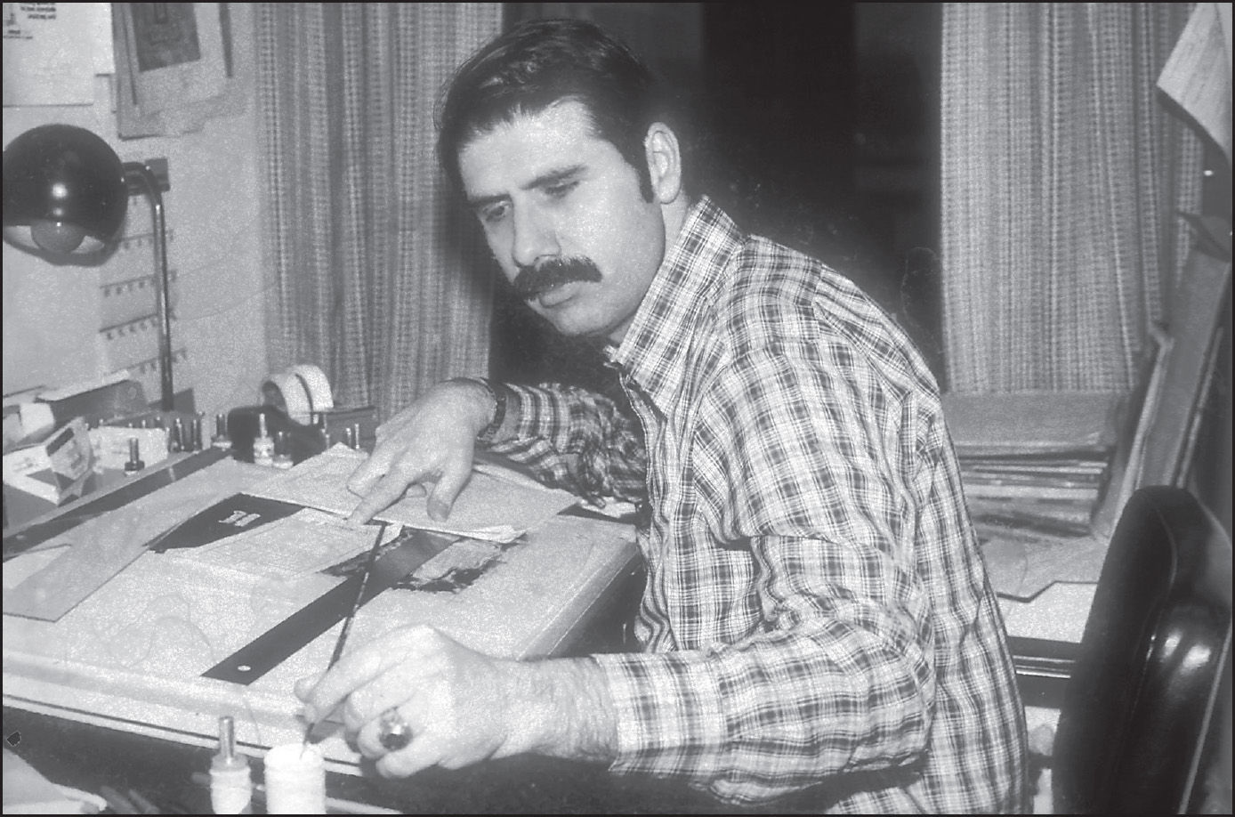 My father Bob Levy Master Art Director at work February 1980 Introduction - photo 4