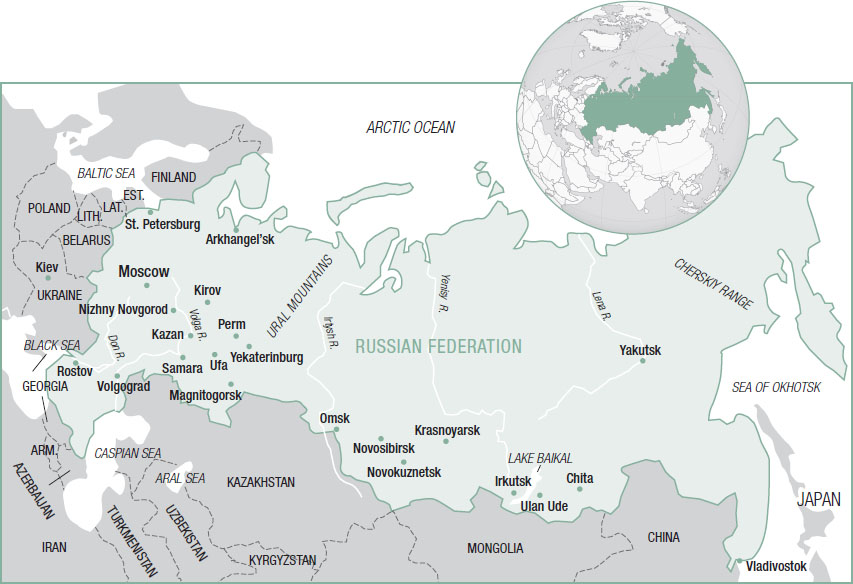 INTRODUCTION Russia is the largest country in the world and one of the most - photo 2