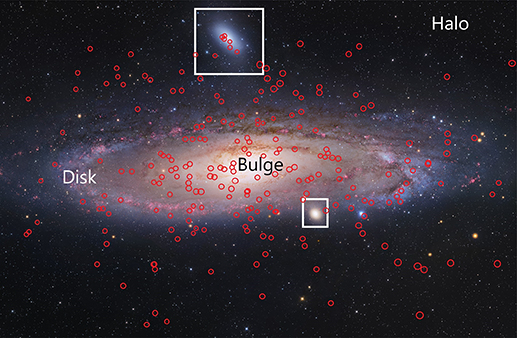 Figure 11 A visible light image of the inner regions of M31 taken by Robert - photo 3