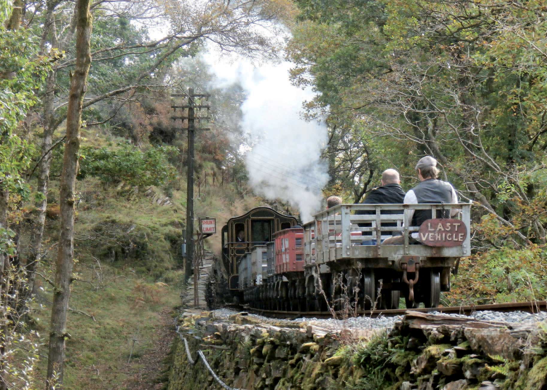 Probably most peoples mental image of the Welsh narrow gauge slate wagons - photo 4