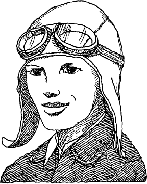 Who Was Amelia Earhart By Kate Boehm Jerome Illustrated by David Cain Grosset - photo 1