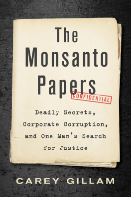 Carey Gillam The Monsanto Papers