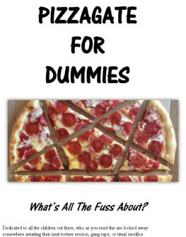 Don Pizzagate 4 Dummies