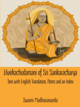 Swami Madhavananda - Vivekachudamani of Sri Sankaracharya