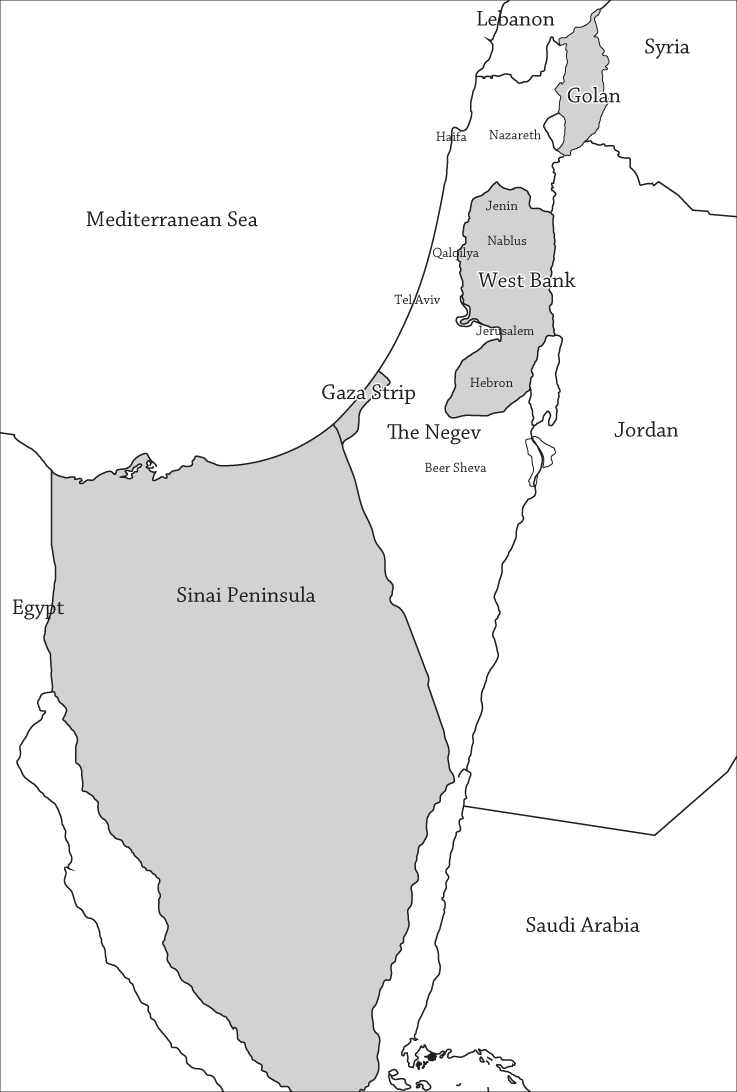 Figure 1 Map of IsraelPalestine Source Neve Gordon Israels Occupation - photo 3