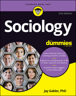 Jay Gabler Sociology for Dummies