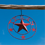 Lone Star gate ornament hanging from cedar posts T EXT BY Gary Clark P - photo 3