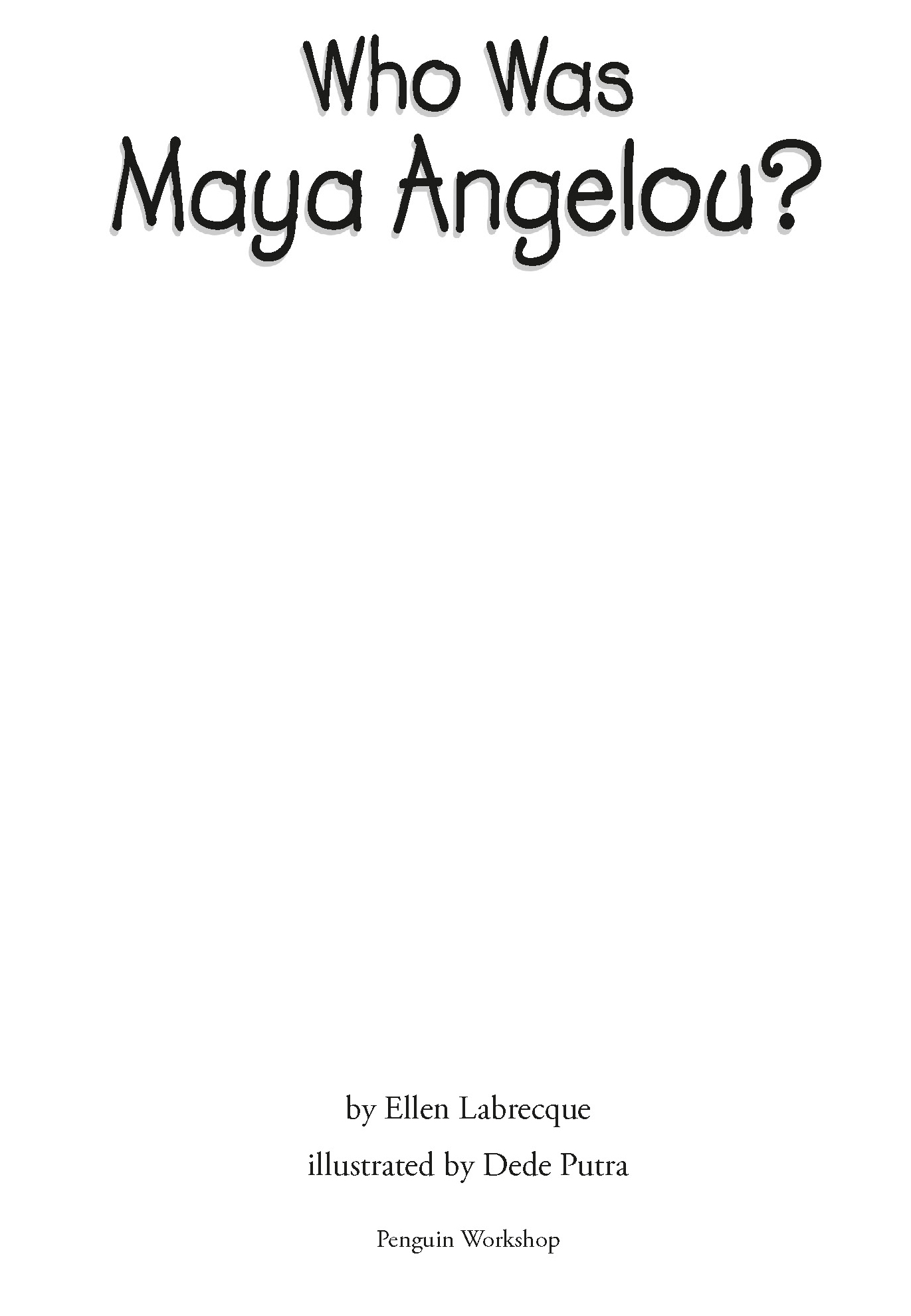 Who Was Maya Angelou - image 2