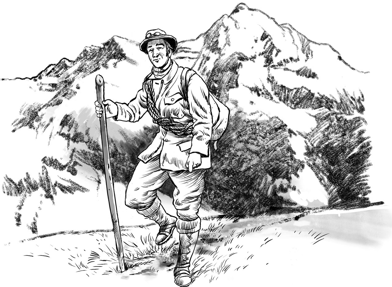 Louis went to the Alps in the summer of 1836 The Alps are tall mountains in - photo 11