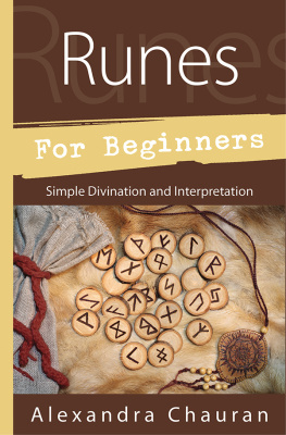Alexandra Chauran - Runes for Beginners