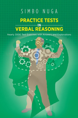 Simbo Nuga Practice Tests in Verbal Reasoning