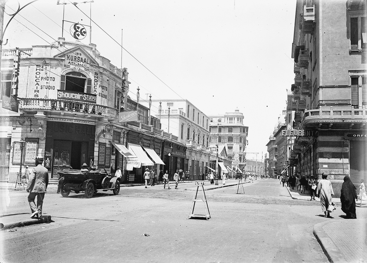 Emad al-Din Street looking north Farther north up Emad al-Din Street the four - photo 3