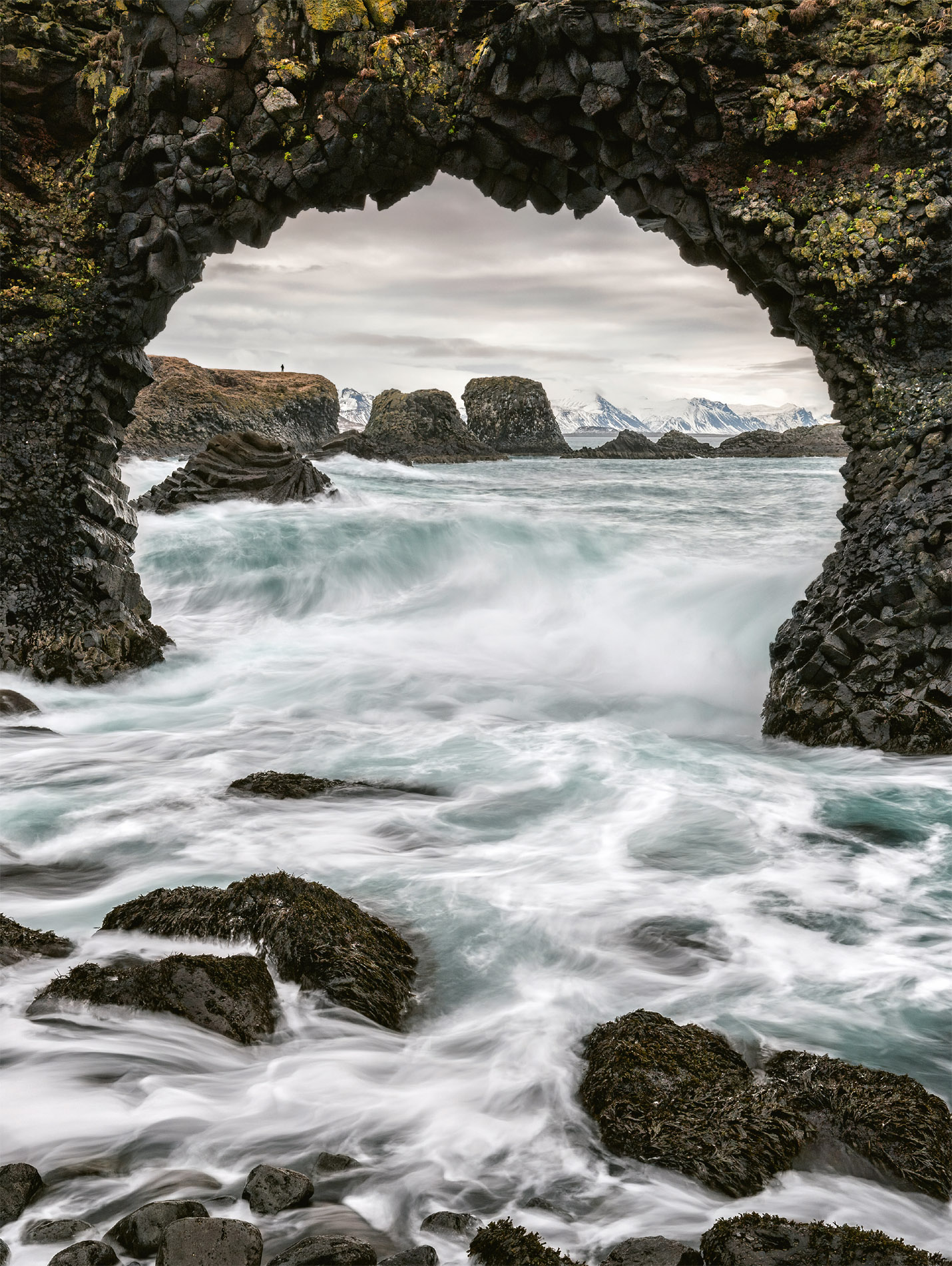 The sea arch Gatklettur on the Snfellsnes Peninsula of Icelands west coast - photo 5