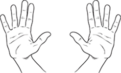 The correct answer is ten Then say So if this is ten fingers how many - photo 6