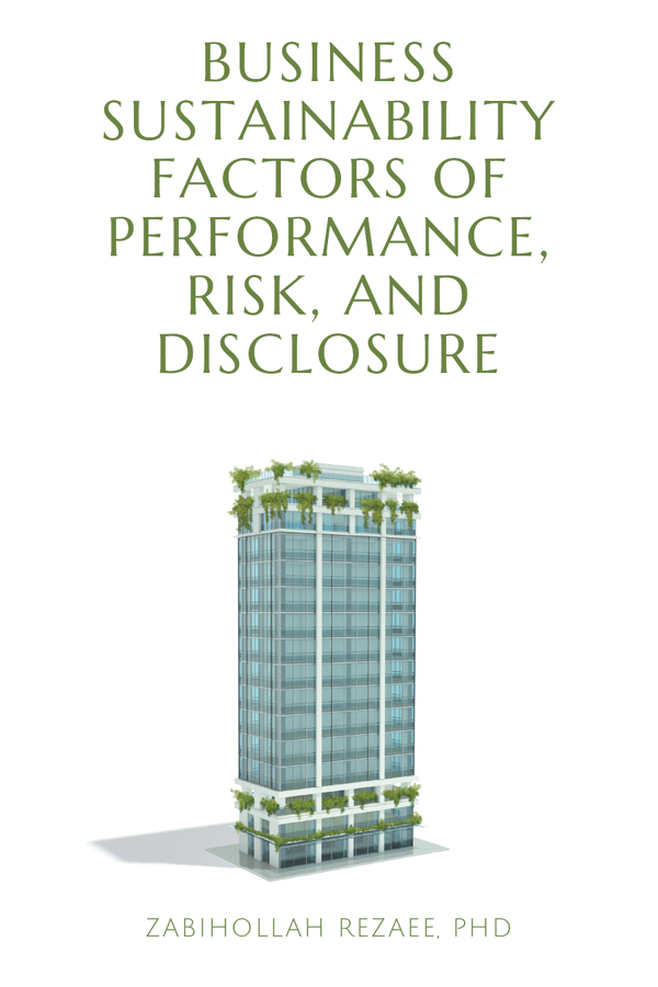 Business Sustainability Factors of Performance Risk and Disclosure Business - photo 1