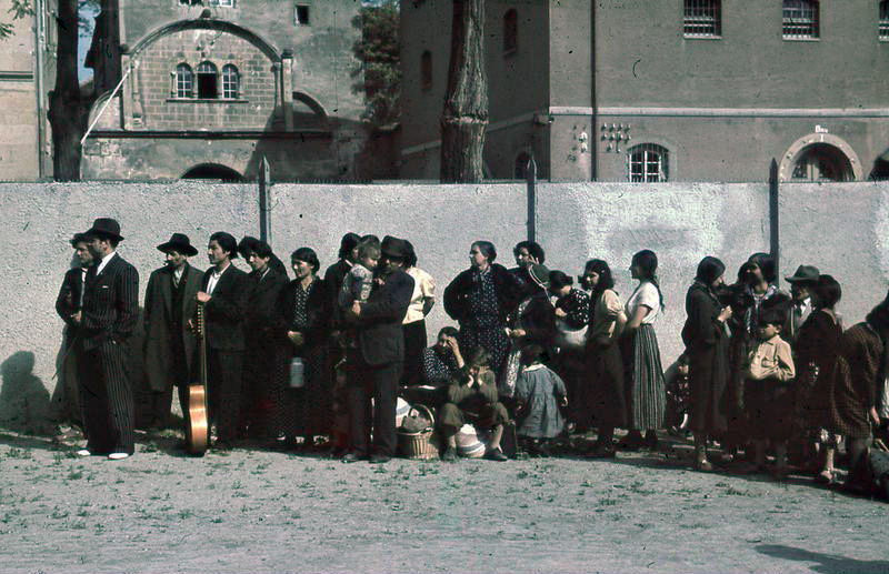 A picture of the Roma being deported from Germany during World War II We are - photo 3