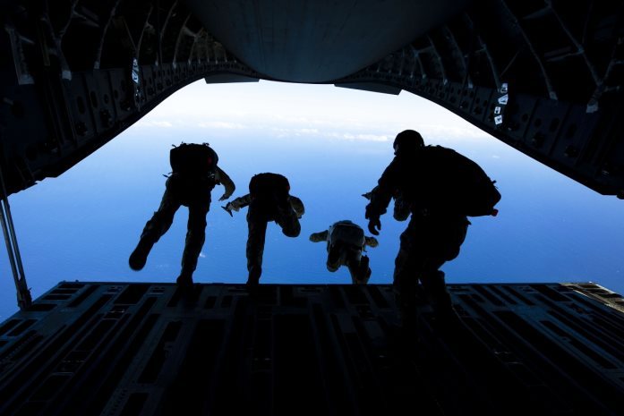 Freefall parachuting at Kaneohe Bay Hawaii Photo by Reece Lodder - photo 8