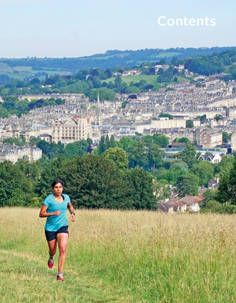 Bath Skyline see Introduction RUNNING IN BEAUTIFUL PLACES The British - photo 5