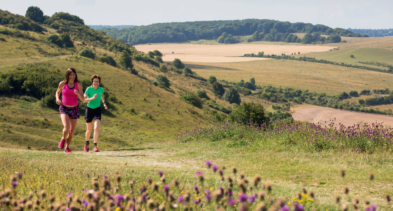 Runners at Ashridge estate Hertfordshire An estimated 140000 people take - photo 6