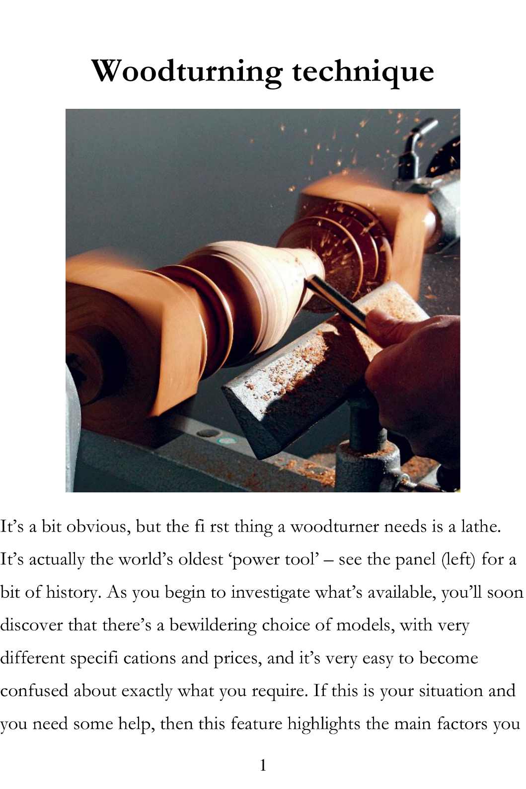 Woodturning Guideline Things You Want To Know About Woodturning - photo 2