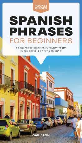 Gail Stein Spanish Phrases for Beginners