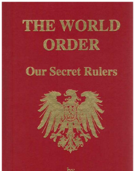 Eustace Mullins - The World Order, Our Secret Rulers