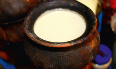 Curds in a traditional Indian Manipuri pot As it proliferated in the diet of - photo 5