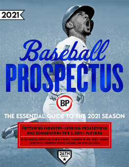 Baseball Prospectus - Baseball Prospectus 2021