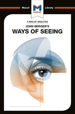 Katja Lang - An Analysis of John Berger’s Ways of Seeing