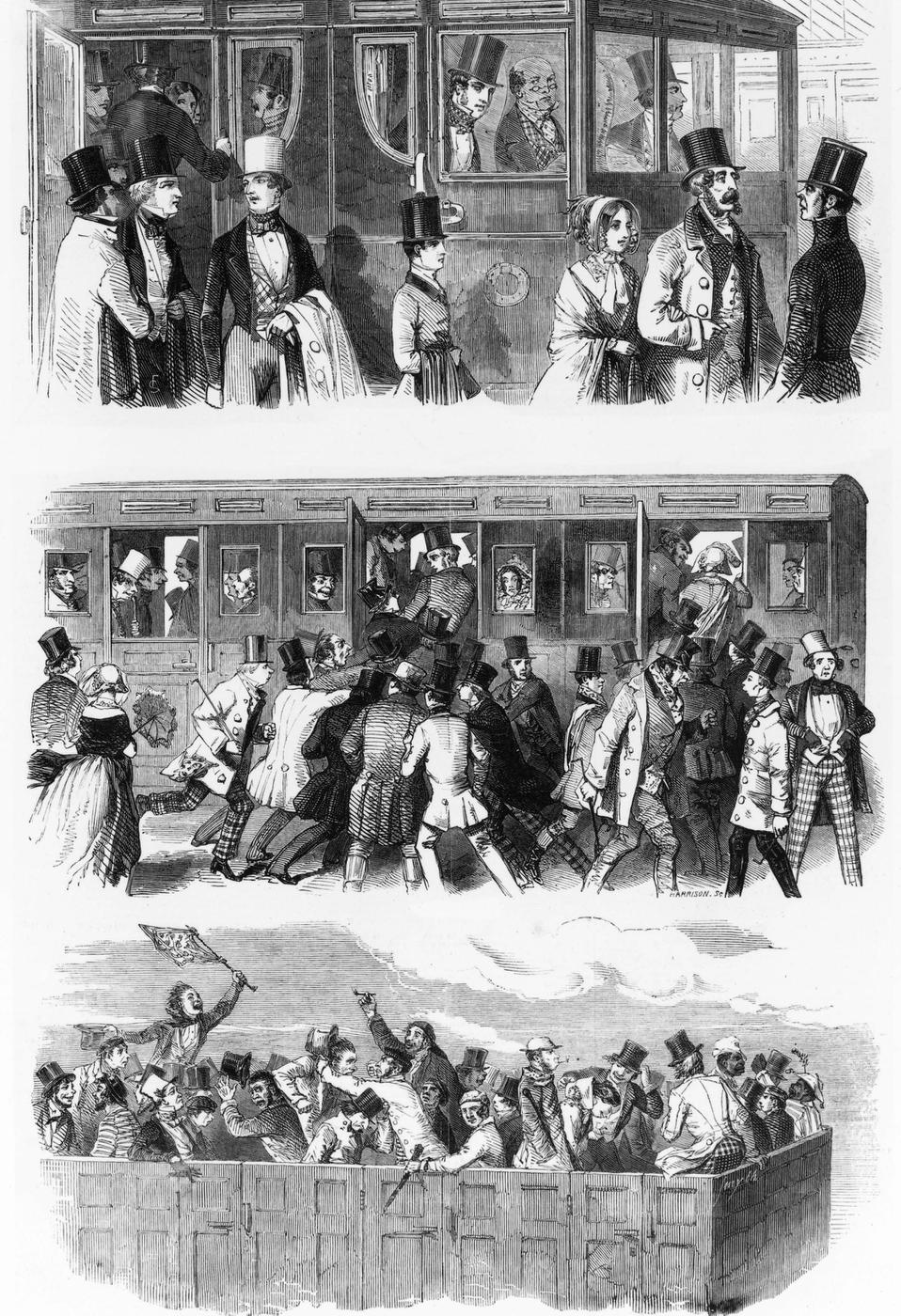 An engraving from the Illustrated London News of 1846 showing the class - photo 4