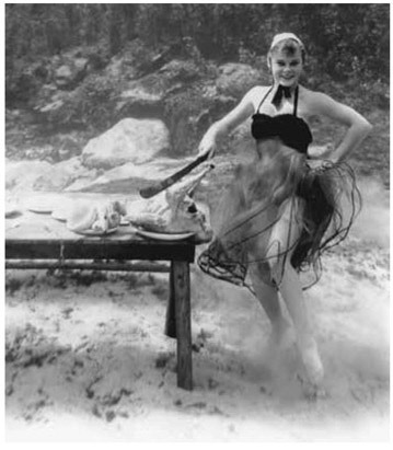 Underwater thanksgiving at Rainbow Springs taken by Harvey Slade in 1953 - photo 2