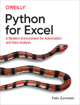 Felix Zumstein - Python for Excel