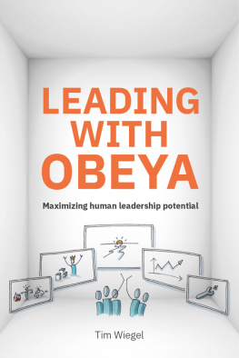 Tim Wiegel - Enter the Obeya: Using a Big Room to Lead Successful Strategies