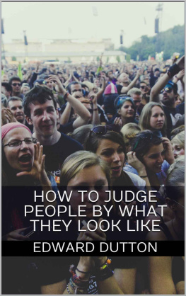 Edward Dutton - How to Judge People by What They Look Like