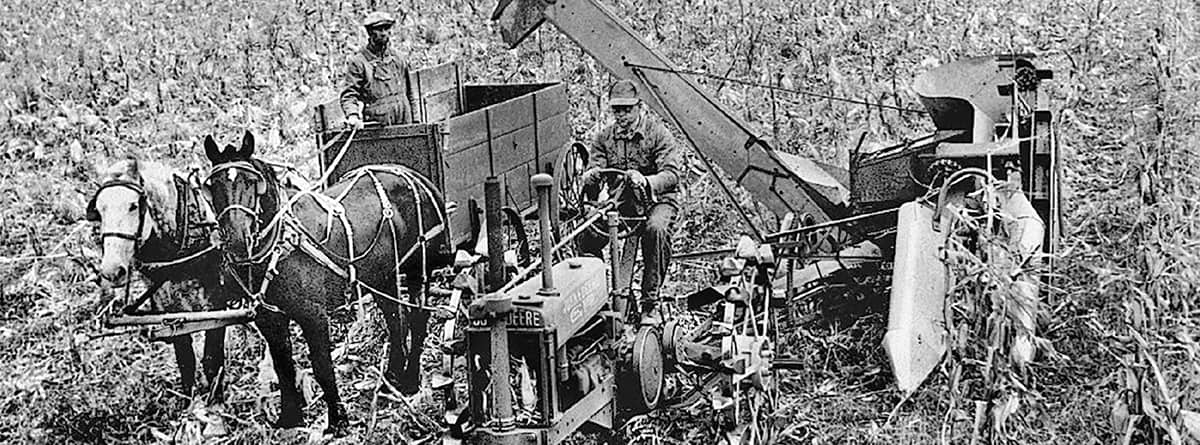 John Deere looks on with pride as a farmer uses the Deere Company Gilpin - photo 6