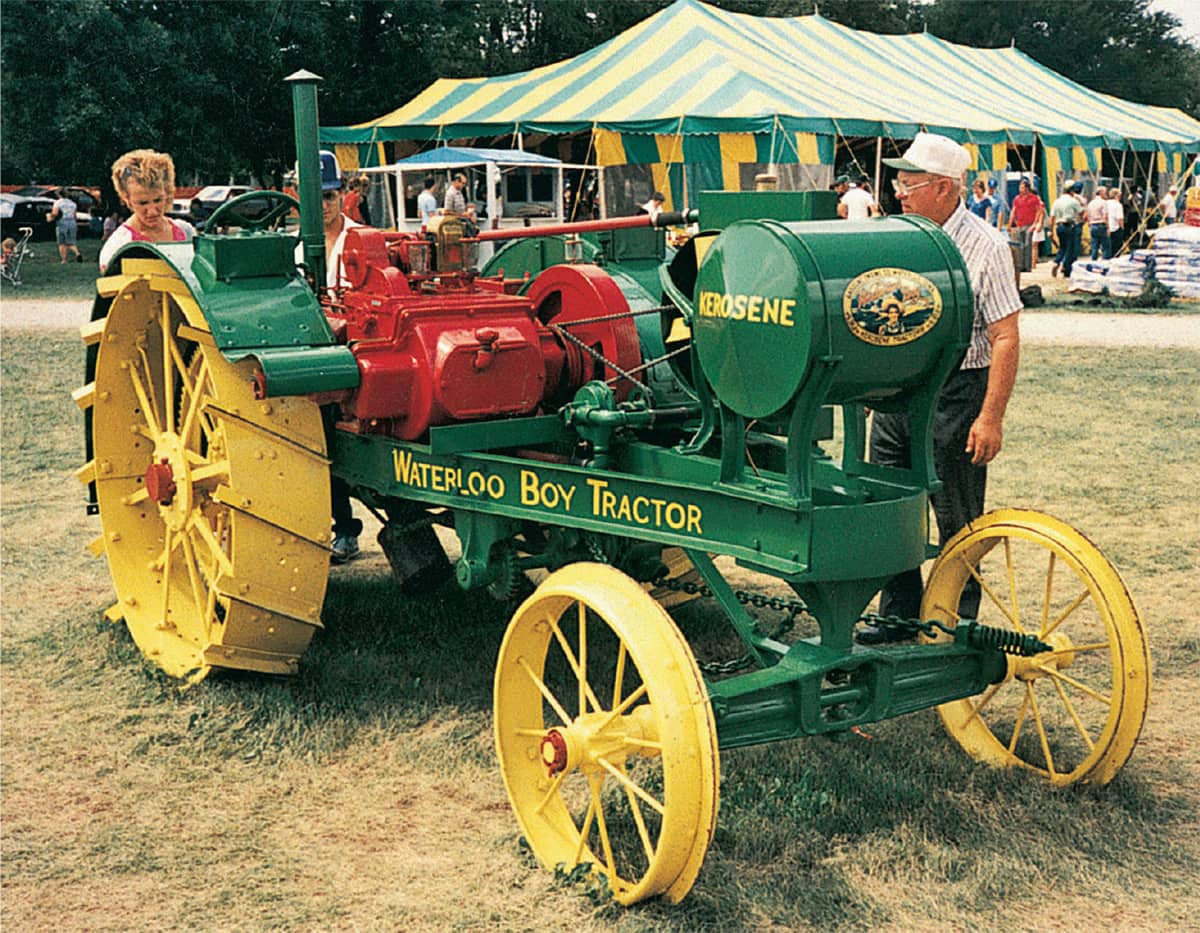 Waterloo Boy Model R Style H number 2512 Note the left-hand radiator - photo 11