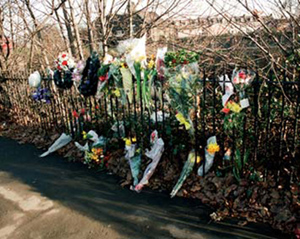 Behind every statistic is a face These floral tributes were placed at the - photo 9