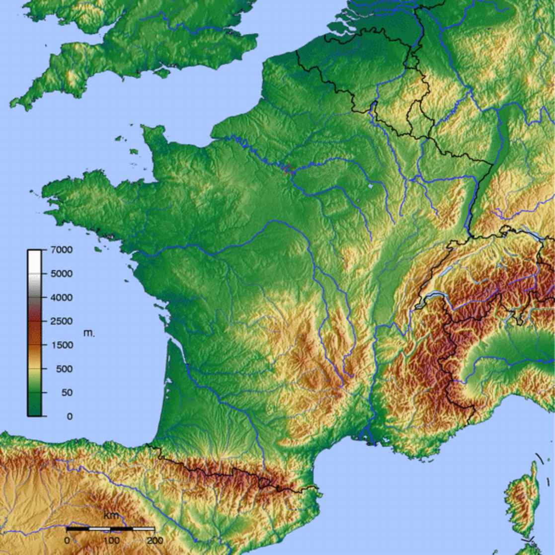 Modern France and the American state of Texas are about the same size France - photo 3