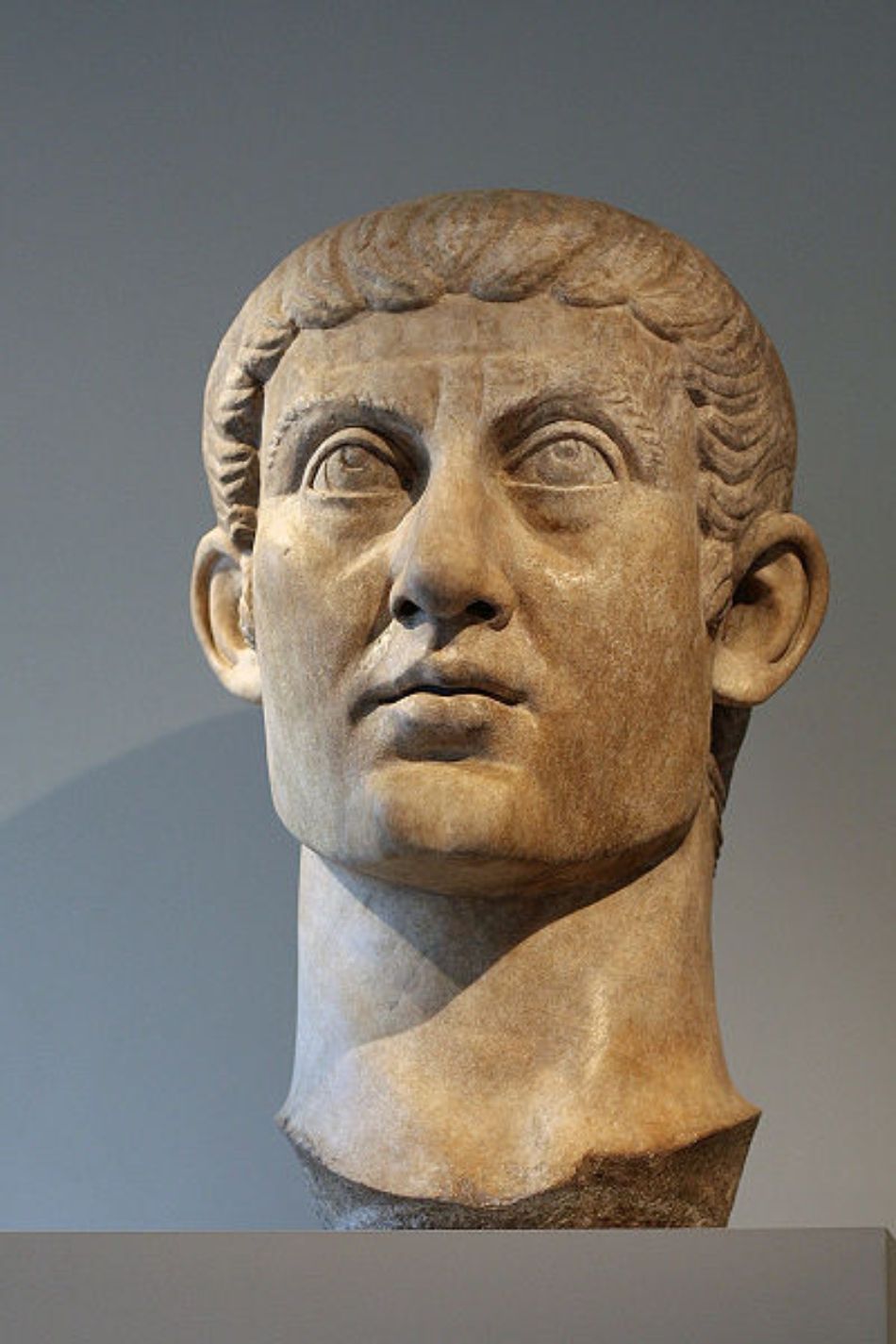 An ancient bust of Constantine now housed at the Metropolitan Museum of Art in - photo 4