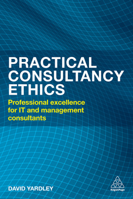 David Yardley - Practical Consultancy Ethics