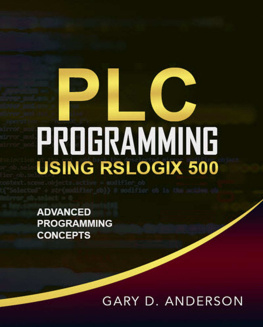 Anderson - PLC Programming Using RSLogix 500